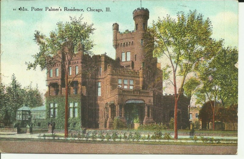 Mrs. Potter Palmer's Residence, Chicago, Illinois