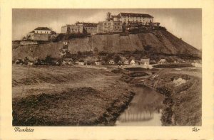 Ukraine Mukachevo castle 1940s