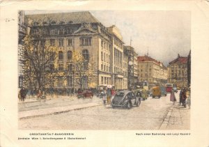 Lot192  creditanstalt bankverein wien vienna austria postcard advertising