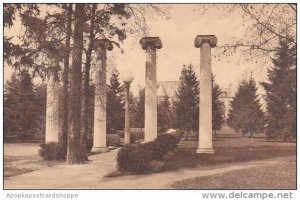 Washington Seattle Historic Columns University Of Washington Albertype