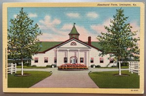Vintage Postcard 1938 Almahurst Farm, Lexington, Kentucky (KY)