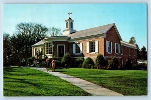 College Park Maryland MD Postcard Rossborough Inn Exterior 1999 Vintage Trees