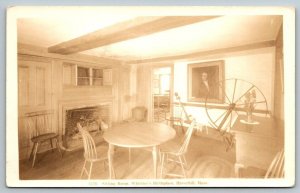 RPPC  Whittier's Birthplace  Haverhill  Massachusetts   Postcard