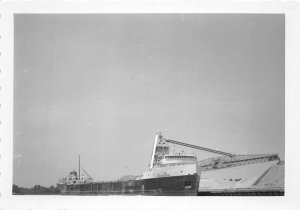 J56/ Snapshot Photograph Photo c1940s Great Lakes Ship McKee Sons 59