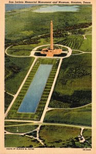 Texas Houston San Jacinto Memorial Monument and Museum Curteich