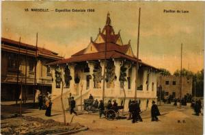 CPA EXPO Coloniale MARSEILLE 1906 Pavillon du Laos (403342)