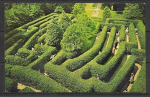 Virginia, Williamsburg - Governor's Palace Maze - [VA-042]