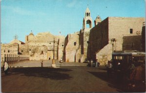 Israel Church Of Nativity Bethlehem Vintage Postcard C167