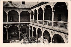 CPA AK TOLEDO Claustro del Hospital de Santa Cruz SPAIN (743842)