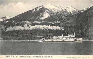 US5777 ss kuskanook kootenay lake  bc canada ship