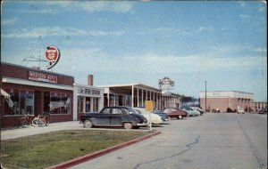 Lexington Park MD Tulagi Place Shopping Center c1950s Postcard Cars Stores