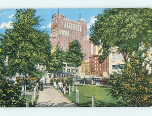 Unused 1940's SCHROEDER HOTEL Milwaukee Wisconsin WI Q6443