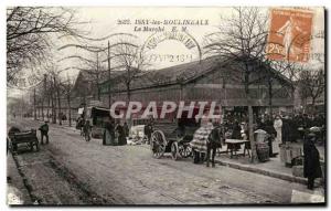 Old Postcard Issy les Moulineaux Le Marche TOP