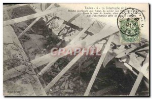 Old Postcard Boat War Catastrophe of Jena Toulon Breche practiced the ship's ...