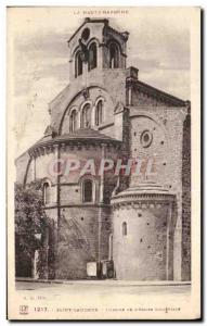 Old Postcard Saint Gaudens L & # 39Abside From & # collegial 39eglise