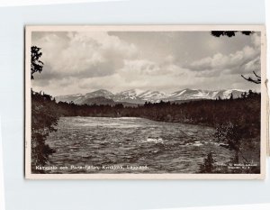 Postcard Kamojokk och Porte-fjällen Kvikkjokk Sweden