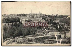 Old Postcard Avallon Vue Generale