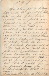 South America landscape old postcard