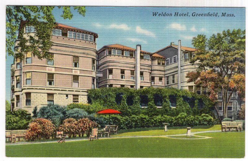 Greenfield, Mass, Weldon Hotel