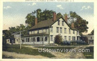 Historical Lindsay Tavern - Pawtucket, Rhode Island RI  