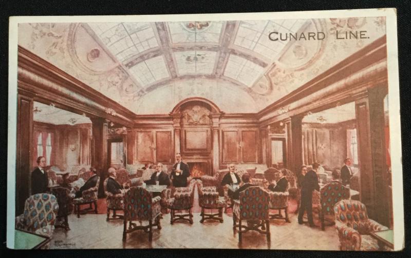 Postcard Unused Cunard Cruise Lines Edinburgh Scotland LB