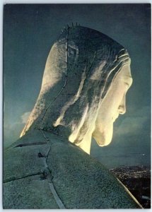 M-57383 Head of the Statue of Christ the Redeemer Corcovado Rio de Janeiro Br...