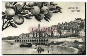 Old Postcard Remembrance Menton Lemons