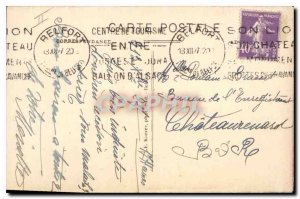 Old Postcard Belfort Gate Valion