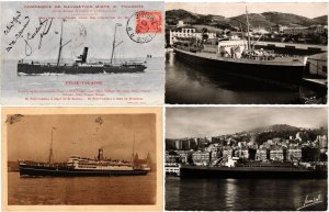 SHIPPING AFRICA AFN SHIPS 70 Vintage Postcards (L3566)