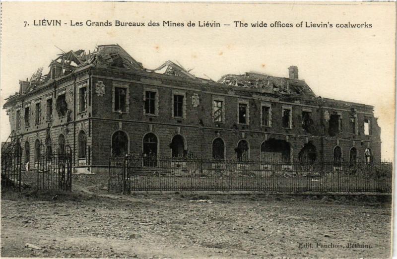 CPA MILITAIRE Les Grands Bureaux des Mines de Liévin (316106)