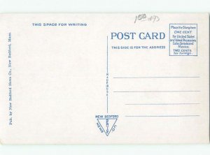 Pre-chrome cape cod LOBSTER FISHERMAN Cape Cod Massachusetts MA AF5731