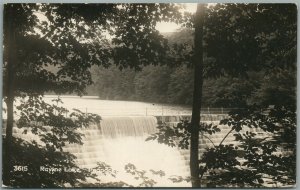 PEAPACK NJ RAVINE LAKE ANTIQUE REAL PHOTO POSTCARD RPPC