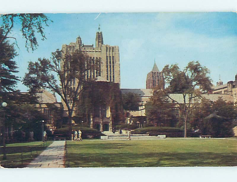 Pre-1980 STERLING LIBRARY AT YALE UNIVERSITY New Haven Connecticut CT L7665