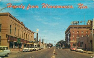 Nevada Winnemucca Nevada 1962 Autos McCo Colorpicture Postcard 22-3098