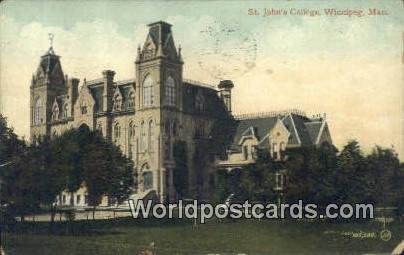 St. John's College Winnipeg Canada 1911 