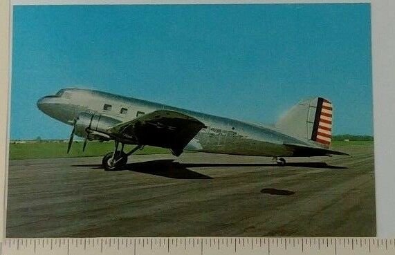 1976 Douglas C-39 Transport Airplane Postcard Air Force Museum Wright Patterson 