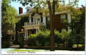 Postcard - Colorado's Governor's Mansion - Denver, Colorado