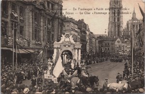 Belgium Antwerpen Juwelenstoet 1923 Praalwagens, Floats Antwerp Postcard C196