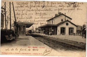 CPA AK BONDY - La Gare (211210)