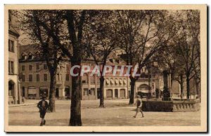 Munster - Square Walk Old Postcard