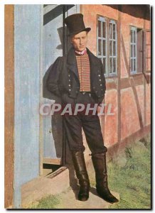 Postcard Modern Man of the department of Odenie