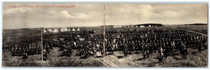 1908 1st Bridge In Camp Military District 10 Winnipeg Canada Antique Postcard