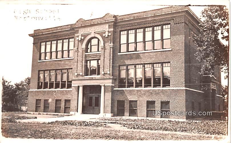 High School Nortonville KS 1917 United States Kansas Other