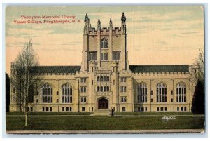 c1910 Thompson Memorial Library Vassar College Poughkeepsie New York NY Postcard