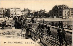 CPA LL. BOULOGNE-sur-MER Le Pont Marguet (406201)