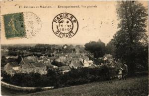 CPA Env. de MEULAN Vue générale (617579)