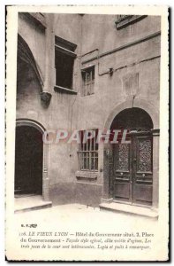 Old Lyon Old Postcard Hotel du Gouverneur is 2 instead of the Government Faca...