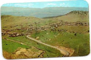 postcard Colorado - Panorma of Cripple Creek