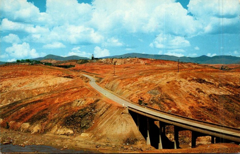 Tennessee U S Highway 64 Through The Copper Basin 1964