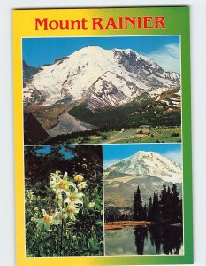 Postcard Mount Rainier National Park Washington USA